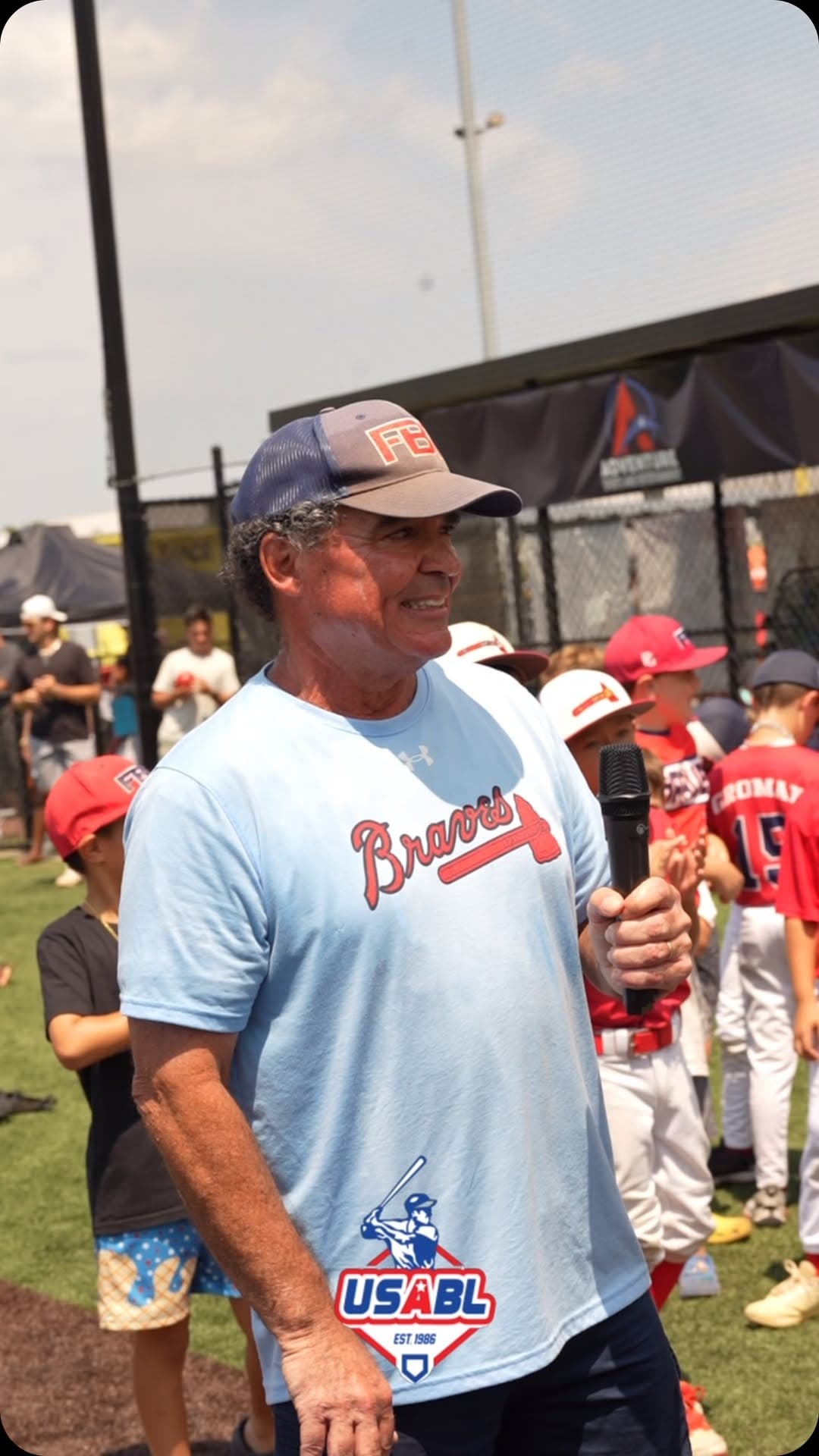 FB Braves players representing the next step in their baseball development